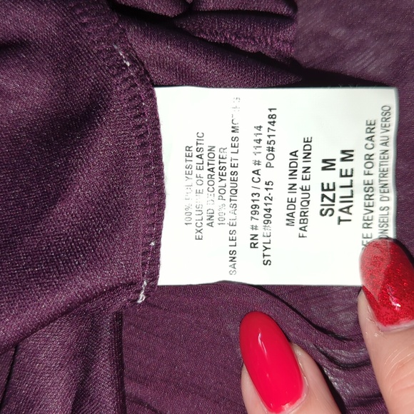 Motherhood Maternity Pleated Embellished Dress M - Picture 14 of 14